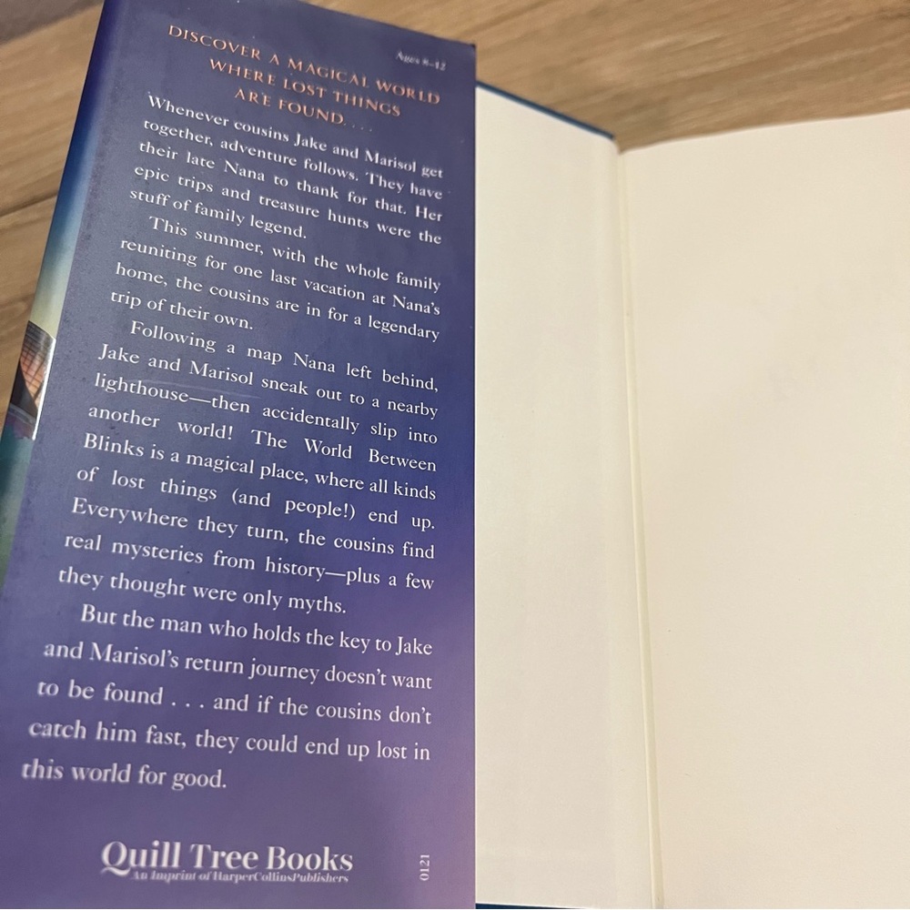 The World Between Blinks Book 1 Amie Kaufman Ryan Graudin First Edition HC - Picture 10 of 16